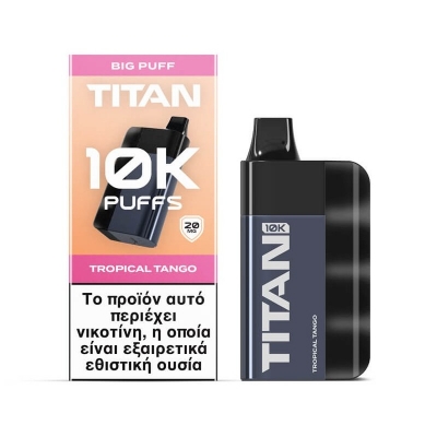 TITAN 10k Disposable Vape (20mg 8x2ml) - Tropical Tango